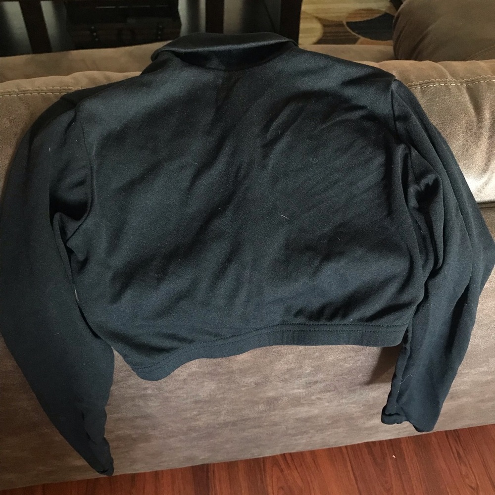 Black cheer turtleneck body liner